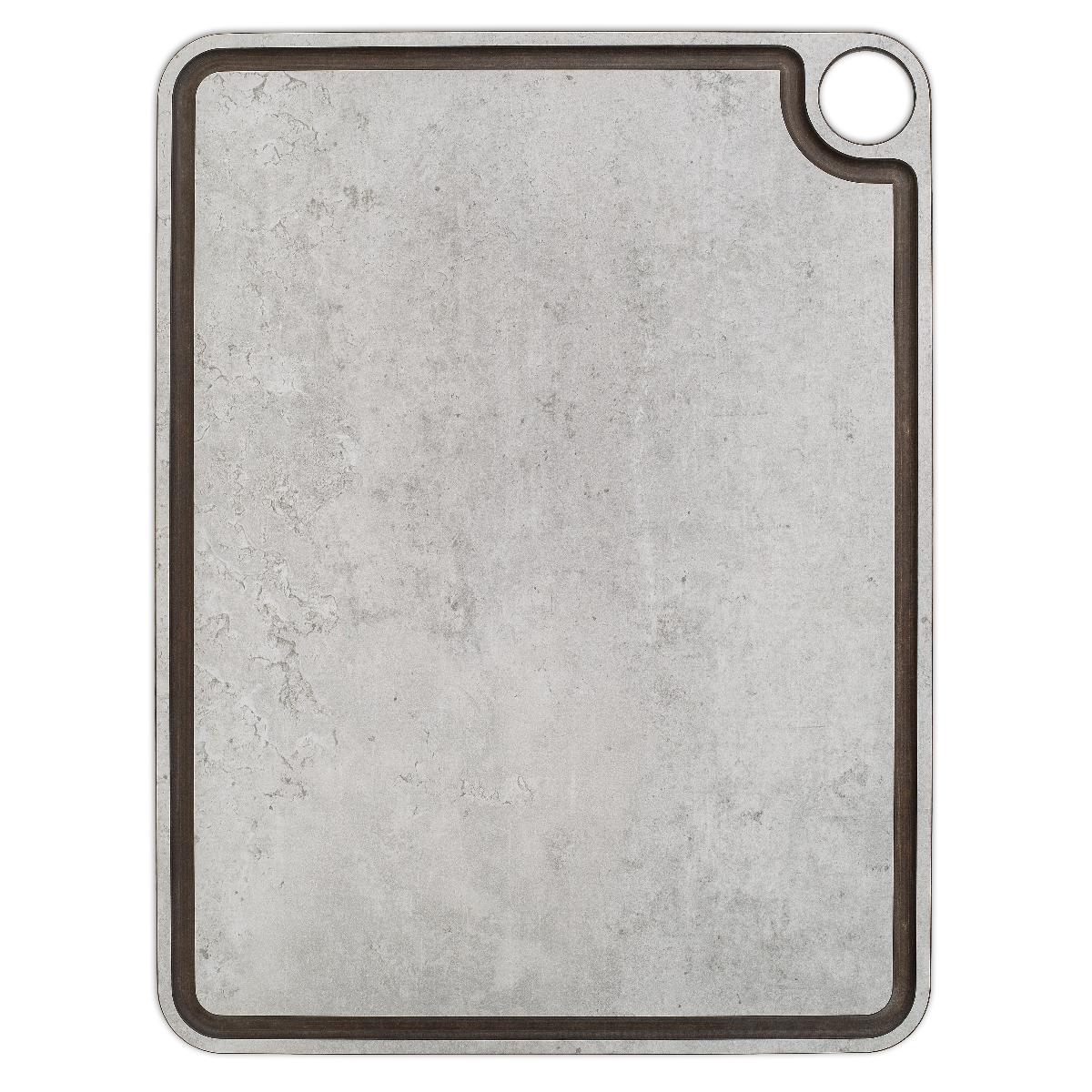 Arcos Tablas - Tabla de Corte Resistente al Calor y Lavavajillas para Cocina, Fibra de Celulosa y Resina, 42.7 x 32.7 cm, Protege Cuchillos, Blanco
