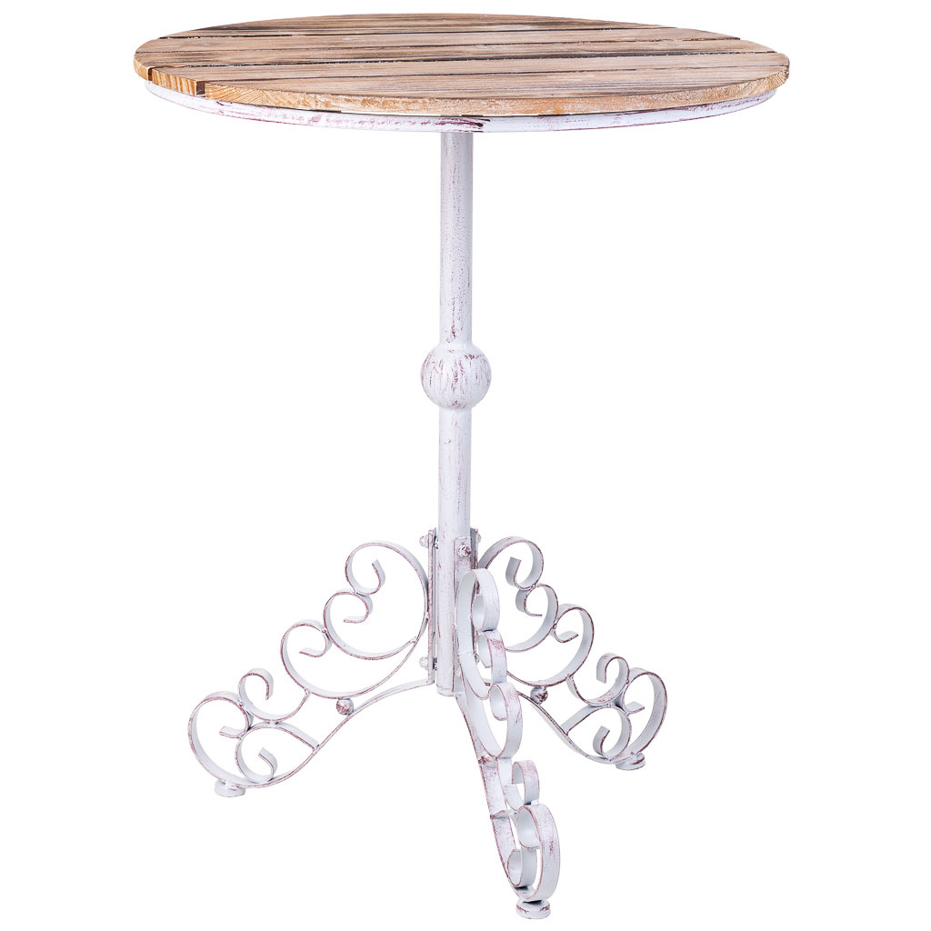 Wonderlust Deco - Mesa blanca 62x62x78 Blanco 62x62x78h cm