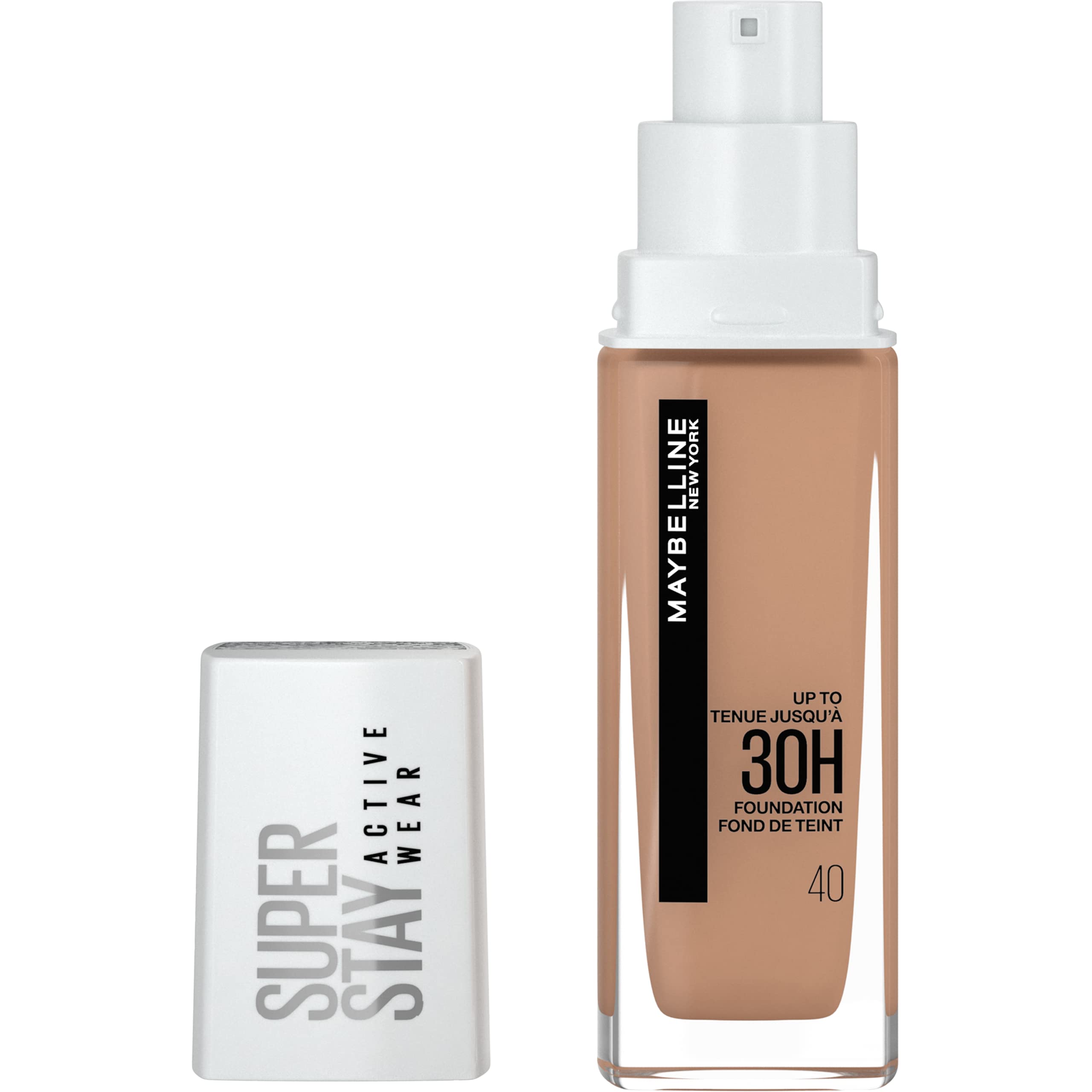 BASE DE MAQUILLAJE MAYBELLINE 30H 40 FAWN CANNELLE SUPER STAY