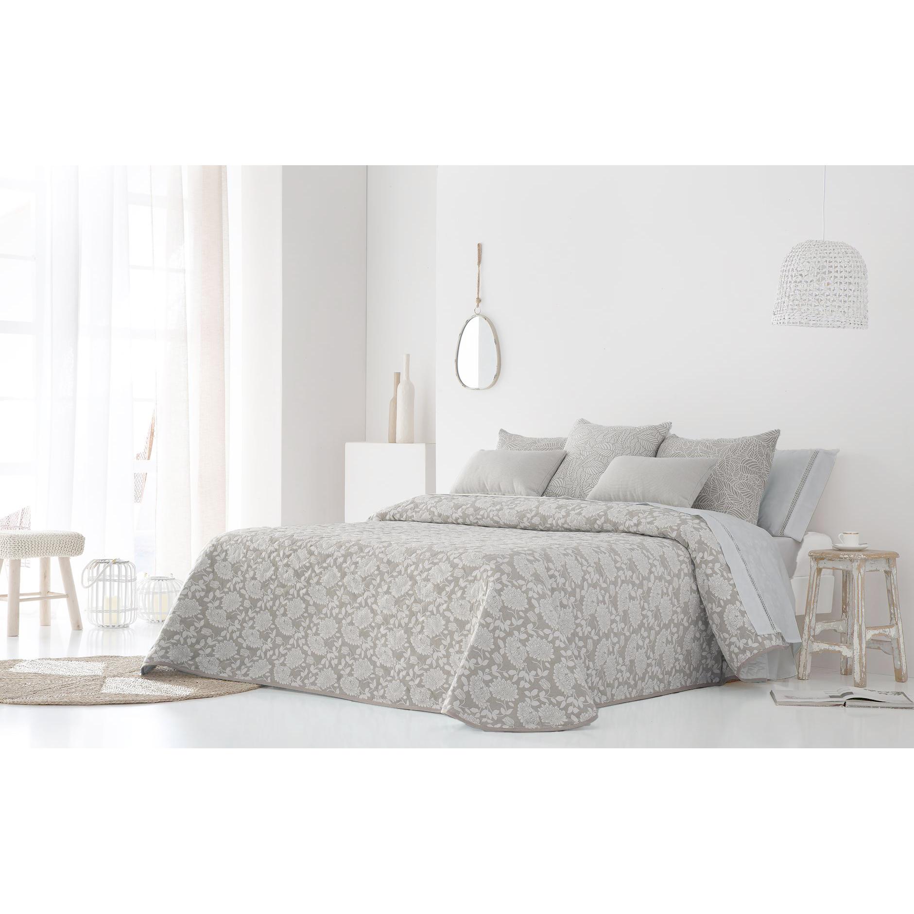JVR - COLCHA BOUTI modelo ELIS - Tejido Jacquard Pique - Fabricado en España - Cama 90/105/135/150/160/180