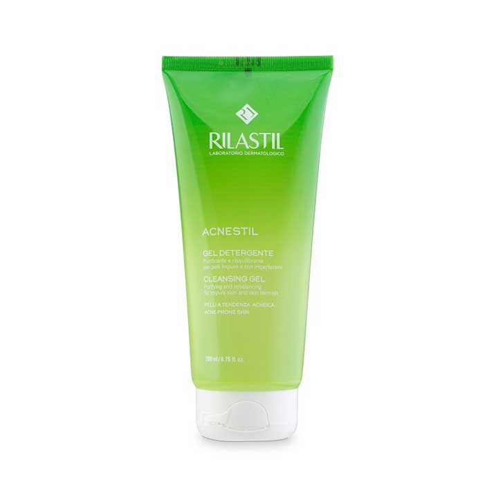 Gel Limpiador Rilastil Acnestil para Piel Mixta Grasa y con Tendencia Acneica 200ml