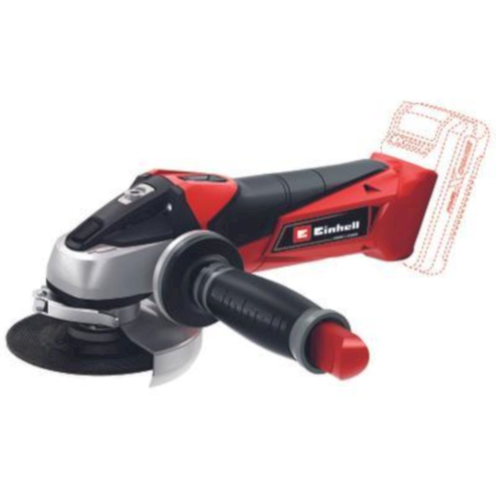 Radial: Miniamoladora a bateria TE-AG 18/115 Li-Solo. Einhell