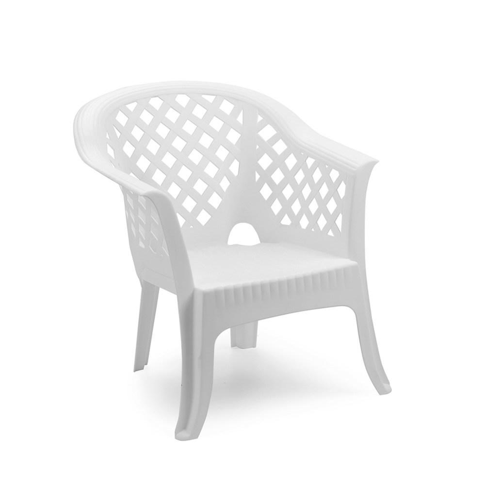 Sillon resina lario blanco