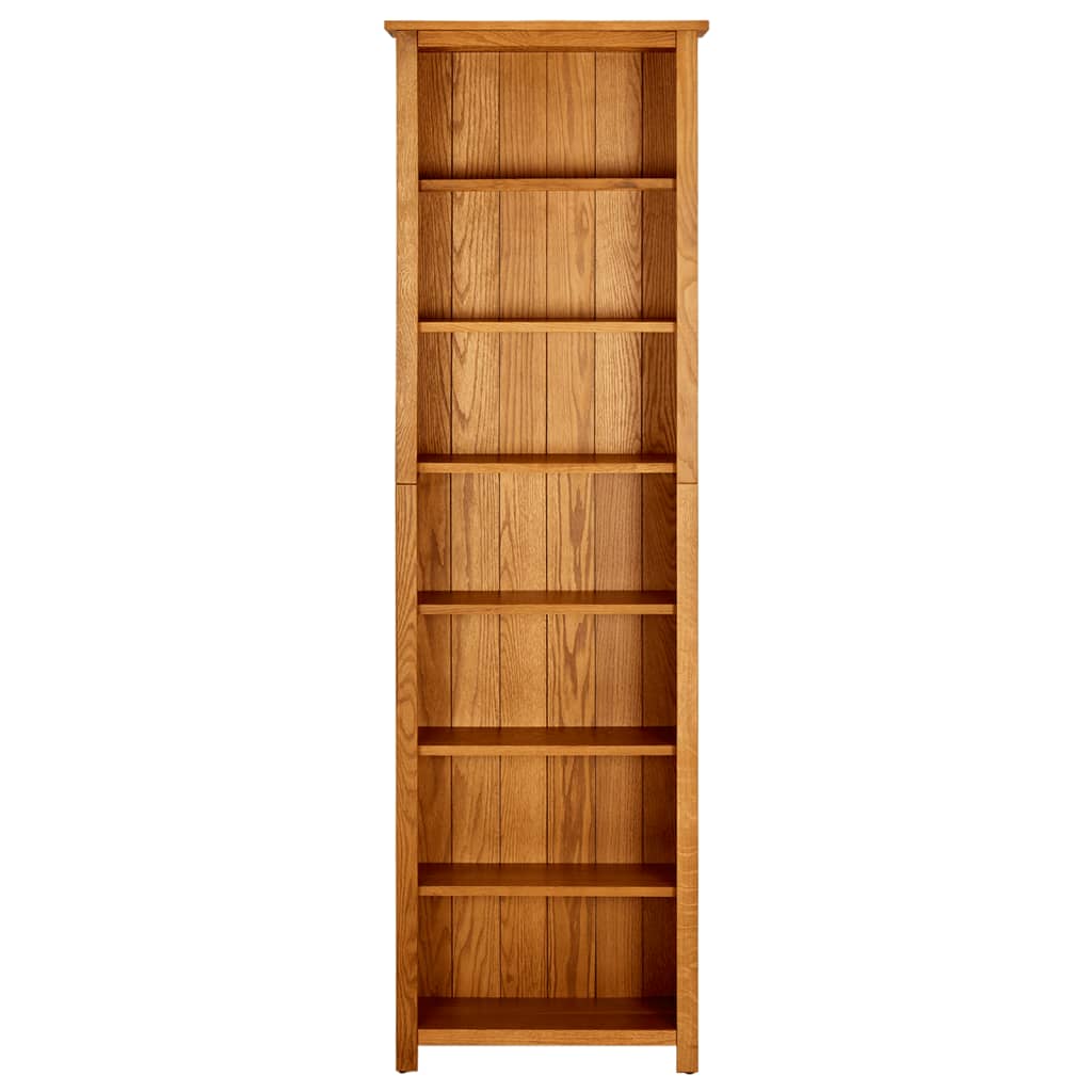 Vidaxl Estantería de Madera Maciza de Roble