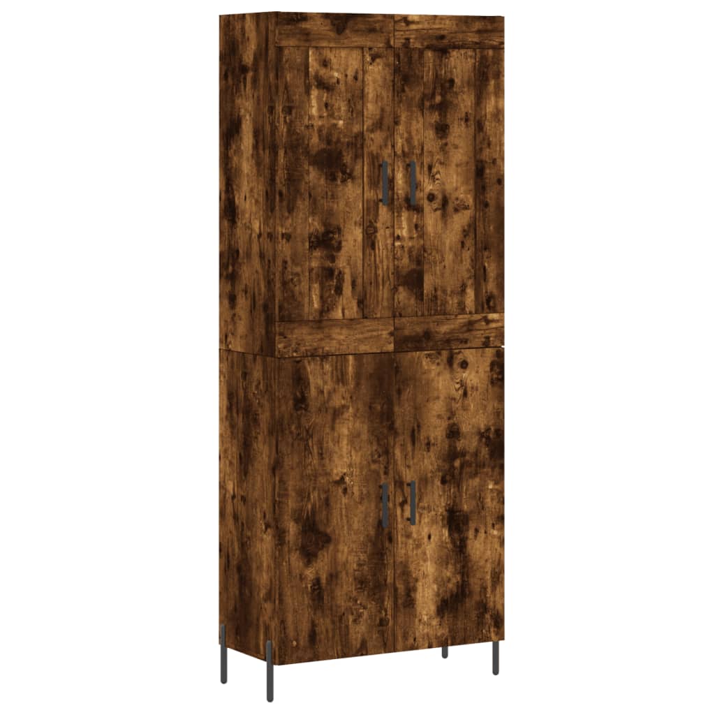 Vidaxl - Aparador Alto Madera Contrachapada 69,5x34x180 Cm - 2 Puertas