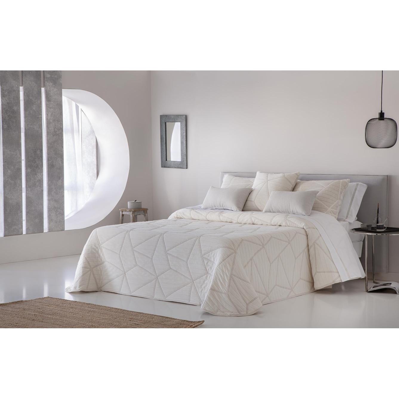JVR - COLCHA TIPO 10 modelo LINE - Tejido Jacquard Pique - Fabricado en España - Cama 90/105/135/150/160/180