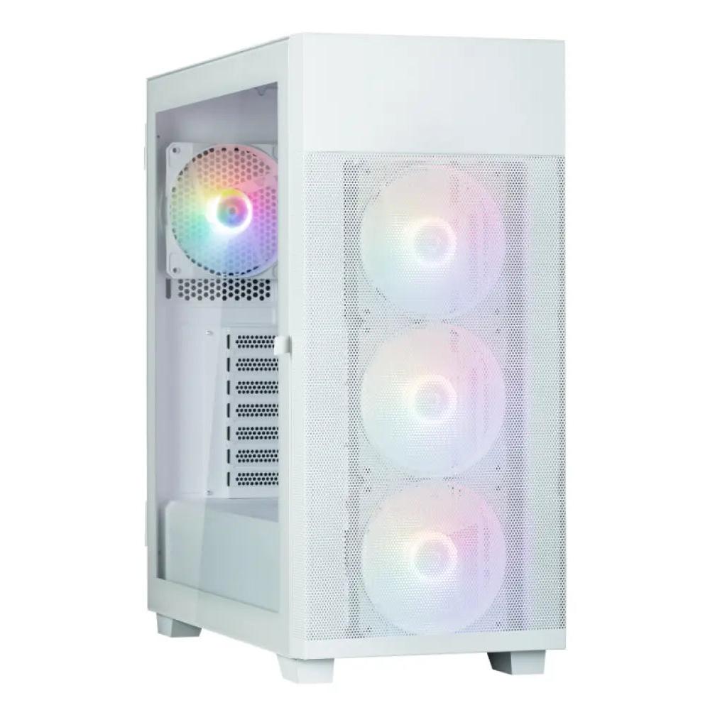 Torre PC Caja Zalman S5 Neo Atx 4xvent 120mm Argb 2xusb 3.0 Blanco Sin Fuente