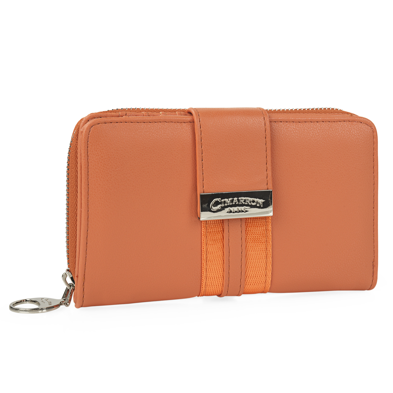 Cimarron - Carteras De Mujer - Monedero Mujer Con 3 Compartimentos. Cartera Mujer Con Cierre Central De Cremallera - Cartera Mujer Piel Sintetica - Monedero Mujer Grande 319716