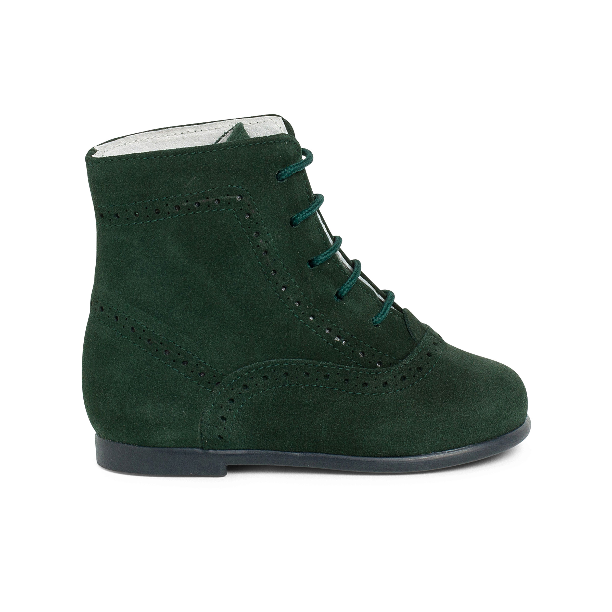 Pisamonas botas pascualas para niñas serraje