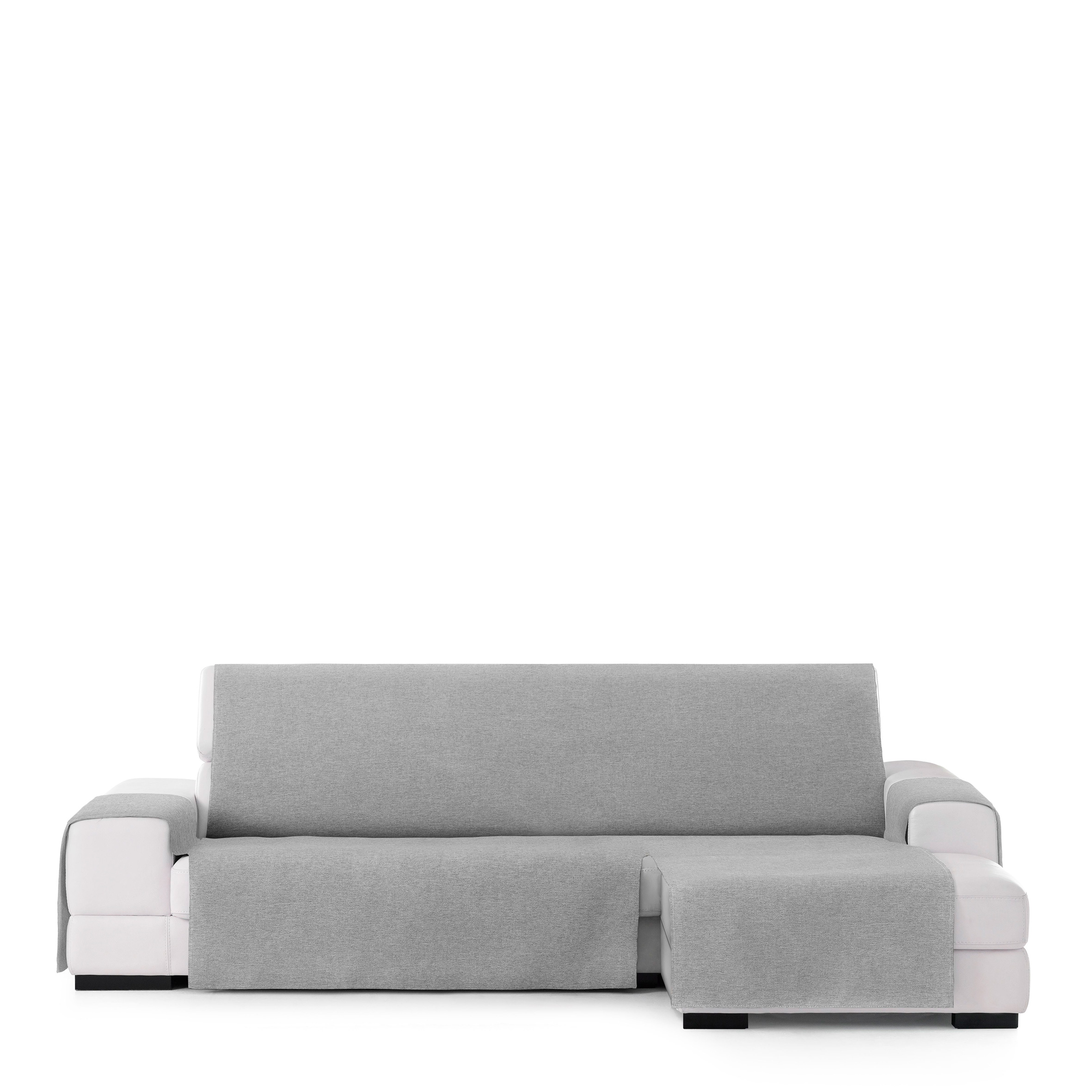 Funda de sofa chaisse longue m/3 valeria derecha (Mirando de frente) c/6 extra, Tamaño extra derecha, 170x310x110cm, Fábricada en España