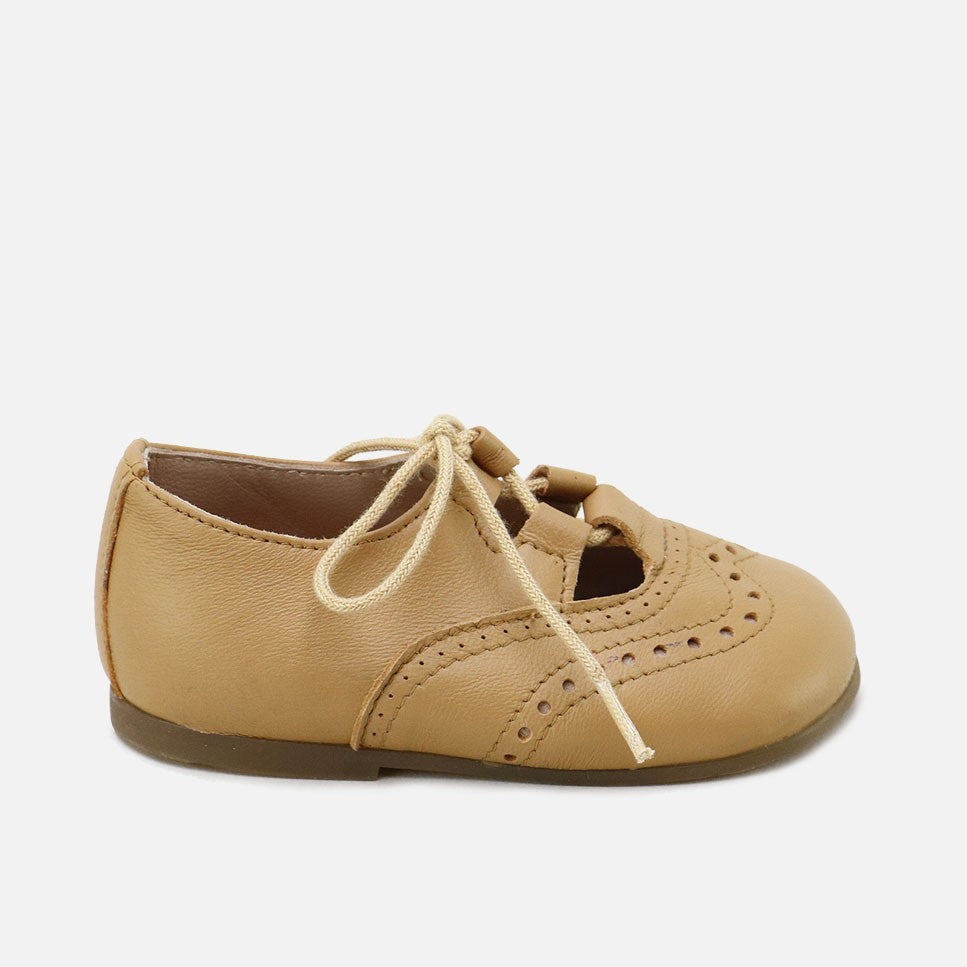 Zapatito Inglés Camel Primeros Pasos Cucada | Eli 1957