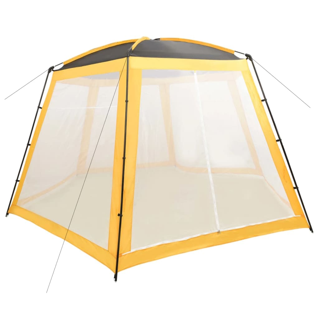 vidaXL Carpa para Piscinas 500x433x250 cm Toldo Techado Techo Refugio Color Amarillo, Camuflaje, Gris y mas