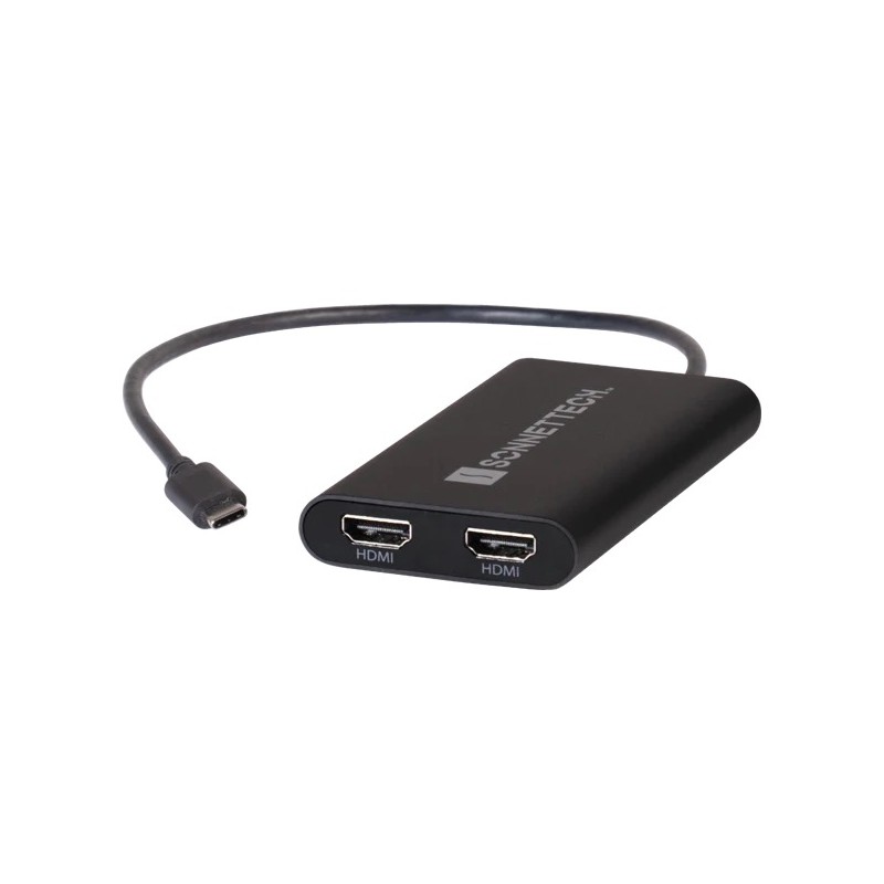 Sonnet Adaptador Displaylink USB-C Dual HDMI 4K 60Hz para Macs Thunderbolt M1/M2/M3