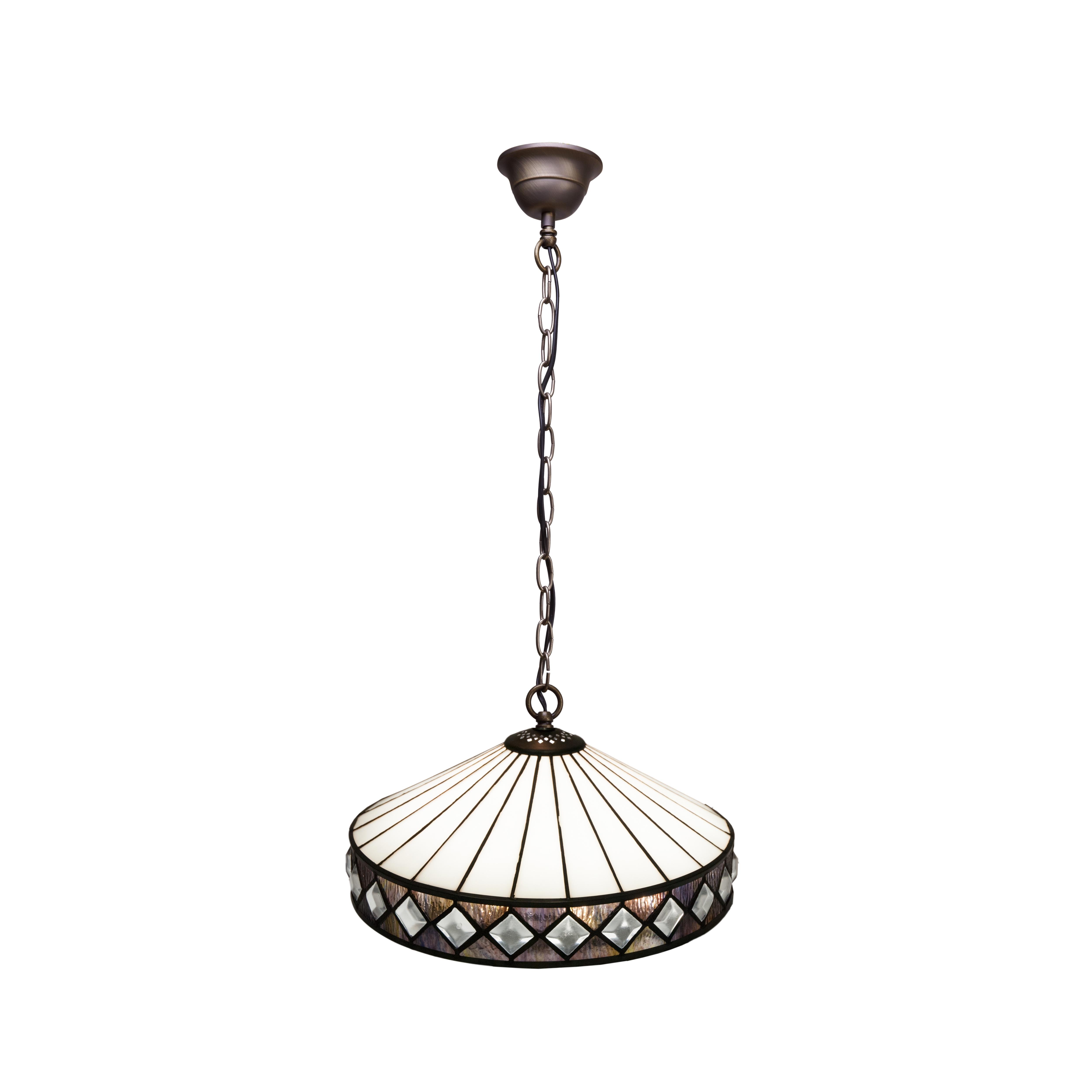 Colgante de techo mediano con cadena diámetro 30cm Serie Ilumina FIJALO LG290499