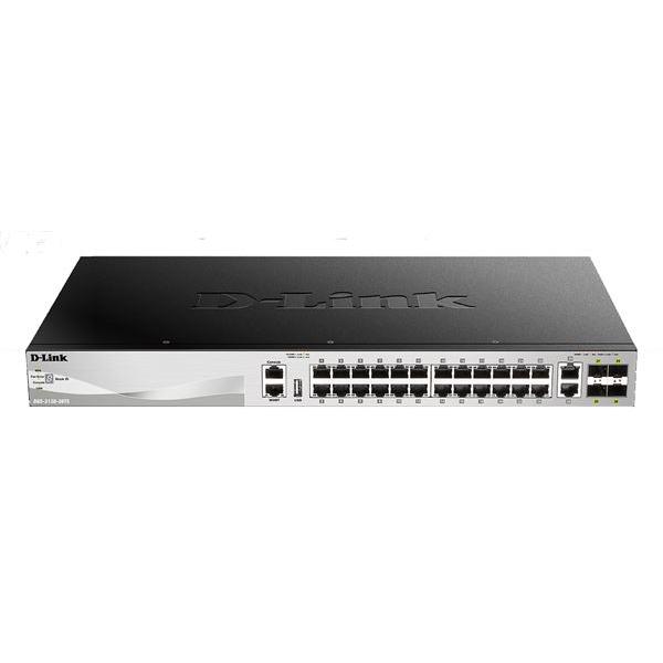 24 Giga Base-t Stack Mgd L3 Switch