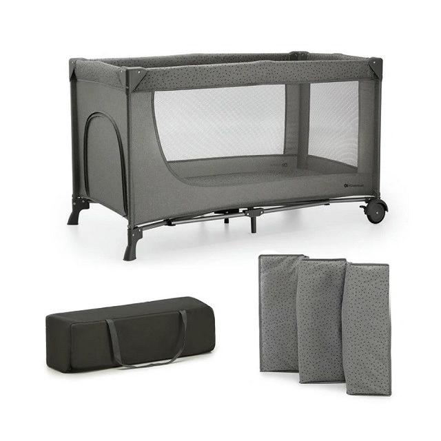 Cuna de viaje Kinderkraft Joy 2 gris oscuro