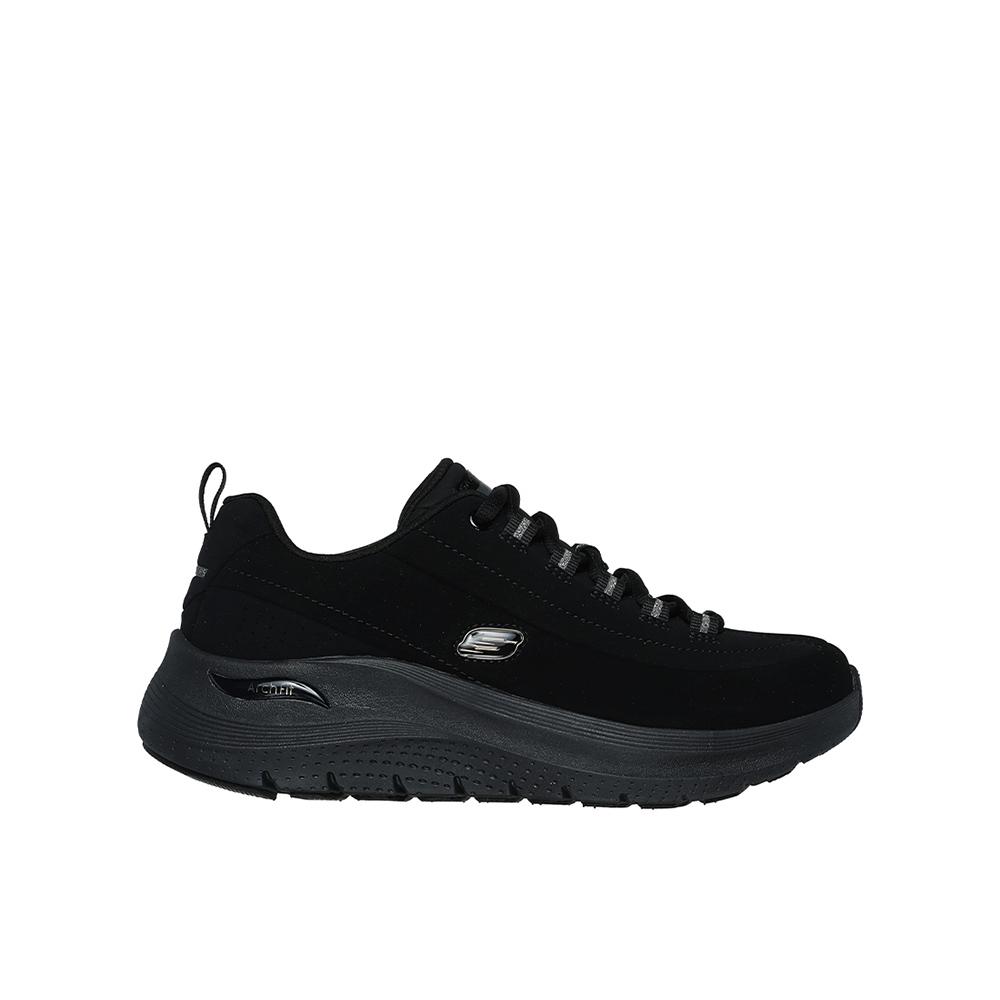 Skechers Arch Fit 2.0 - Dark Horse Zapatillas para mujer negras en piel 85747