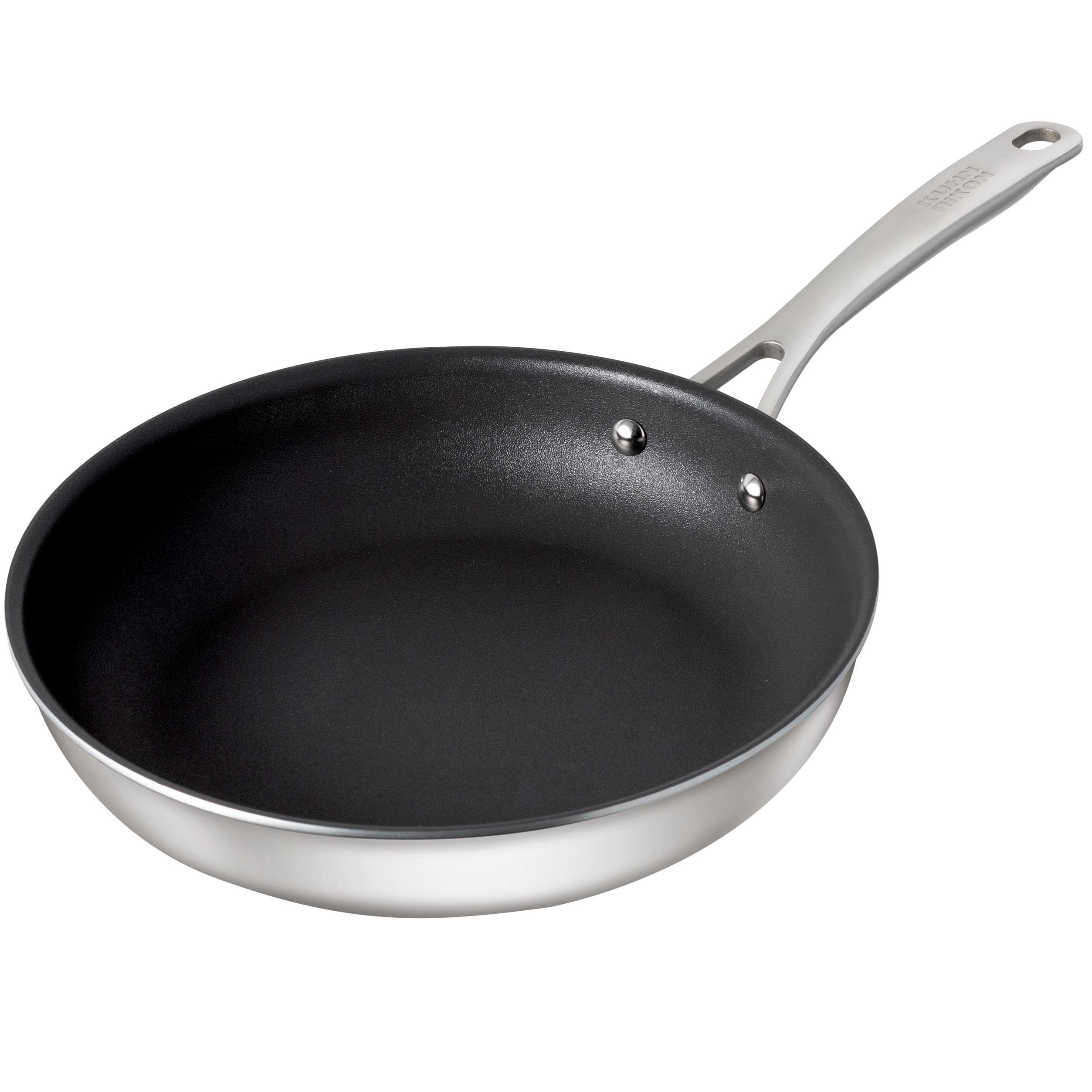 Sartén acero inoxidable ALLROUND antiadherente | Inducción | Mango frío | Cocina saludable