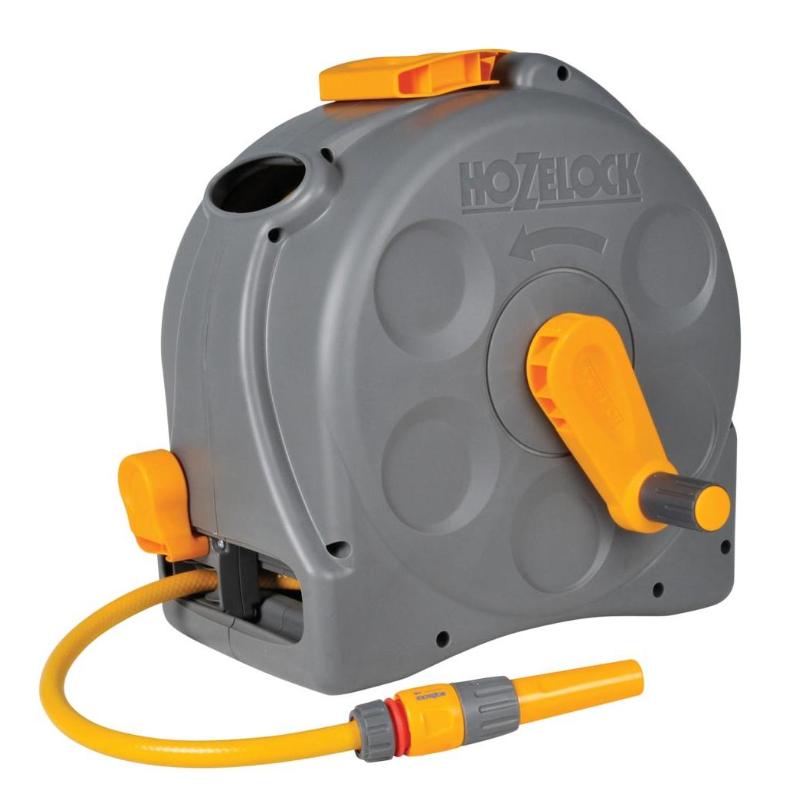 Hozelock portamanguera carrete compact reel + manguera 25 m 2415
