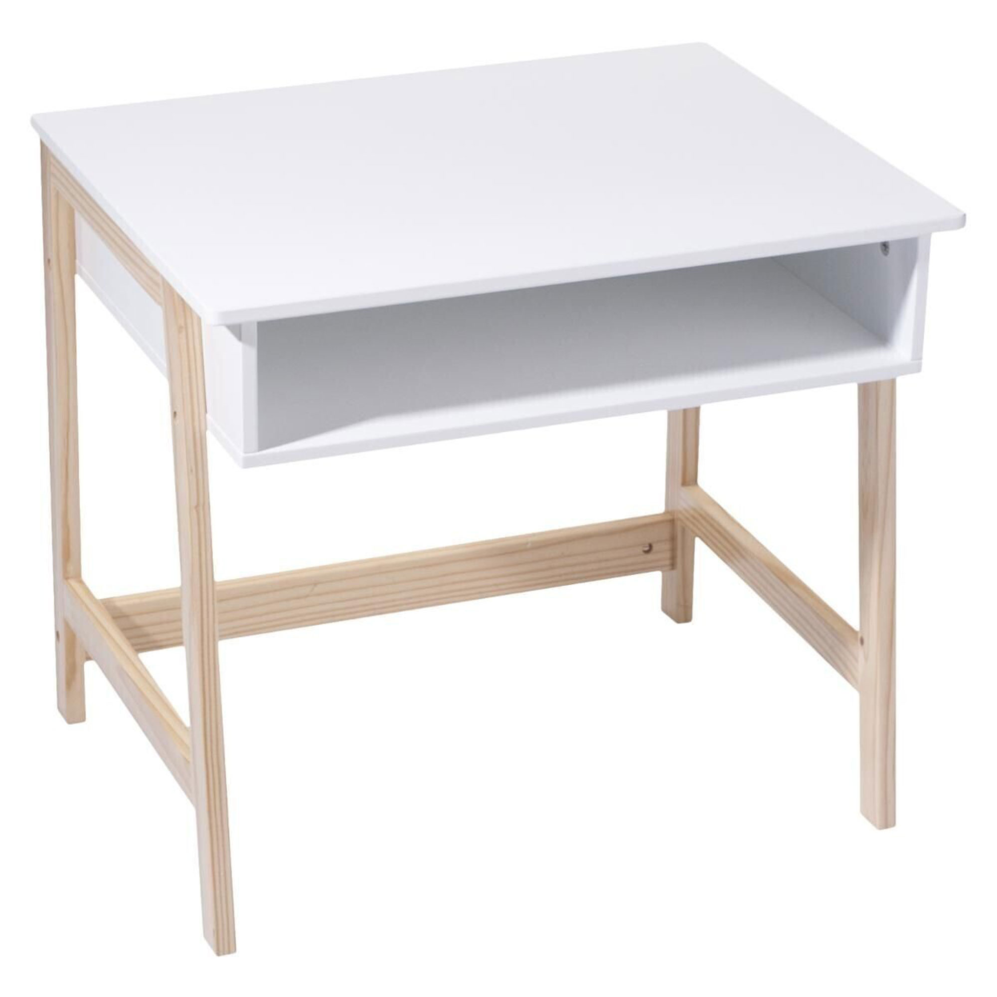 Escritorio Infantil Atmosphera Blanco - 58 X 46,3 X 52cm - Diseño Elegante y Funcionalidad