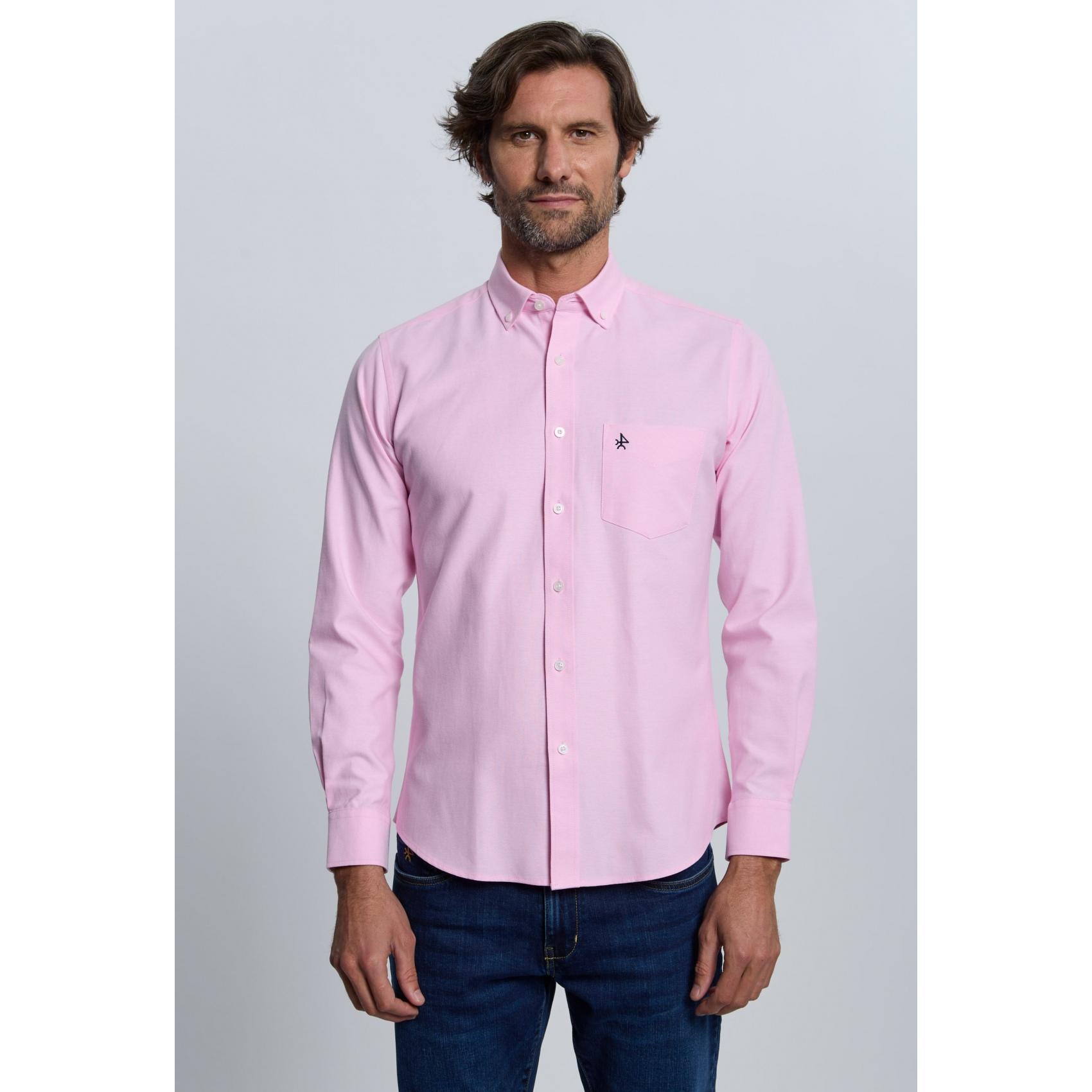 Camisa bolsillo Valecuatro rosa