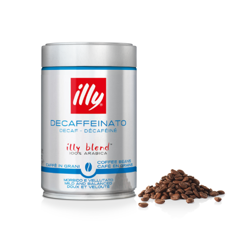 Café en grano Illy Descafeinado 250g