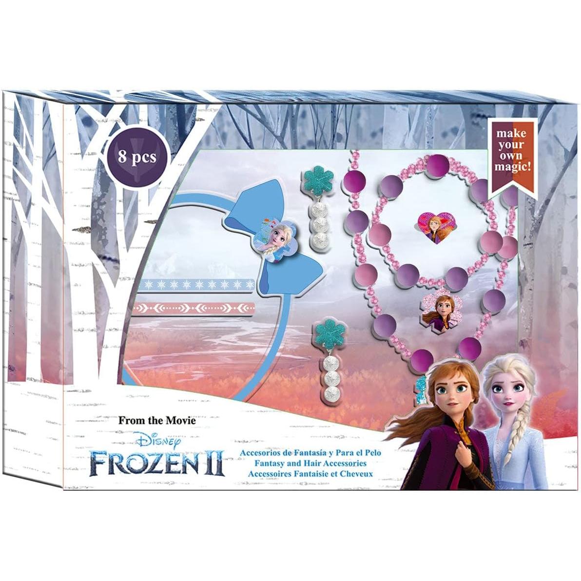 Kids - Frozen Set 8 Piezas Accesorios Pelo De Frozen 2