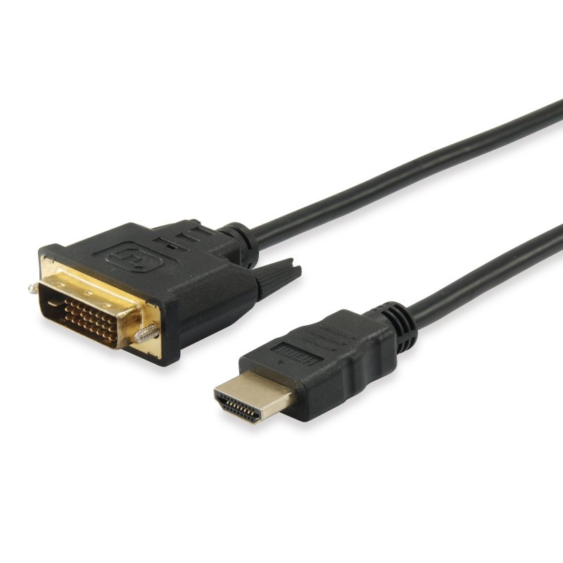 Equip hdmi to dvi adapter cable (24 1) male/male 3m