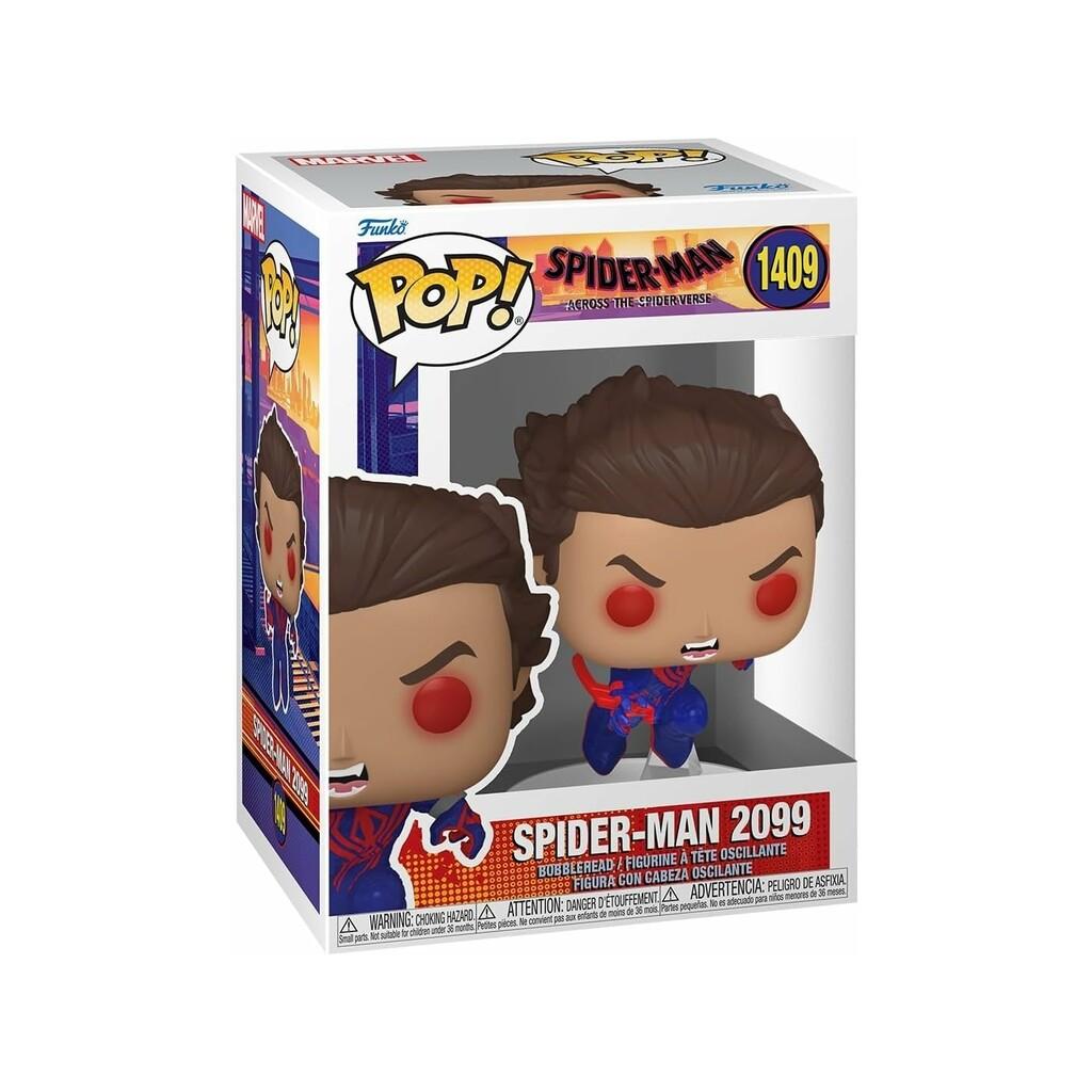 Funko Pop Spider-Man Across The Spider-Verse Figura Spiderman 2099 con Cabeza Oscilante 82647