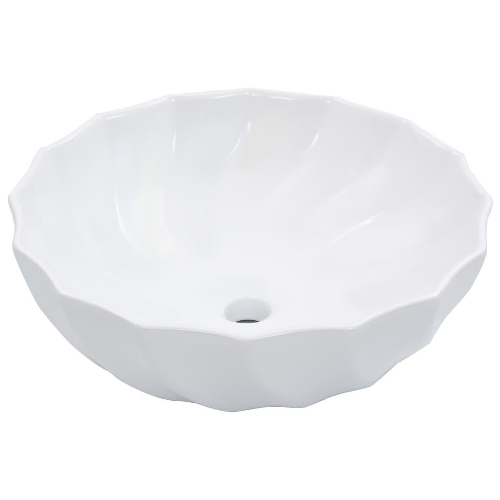 vidaXL Lavabo 46x17 cm Cerámica Sanitario Baño Servicio Grifería Aseo Color Blanco,  Negro, y mas