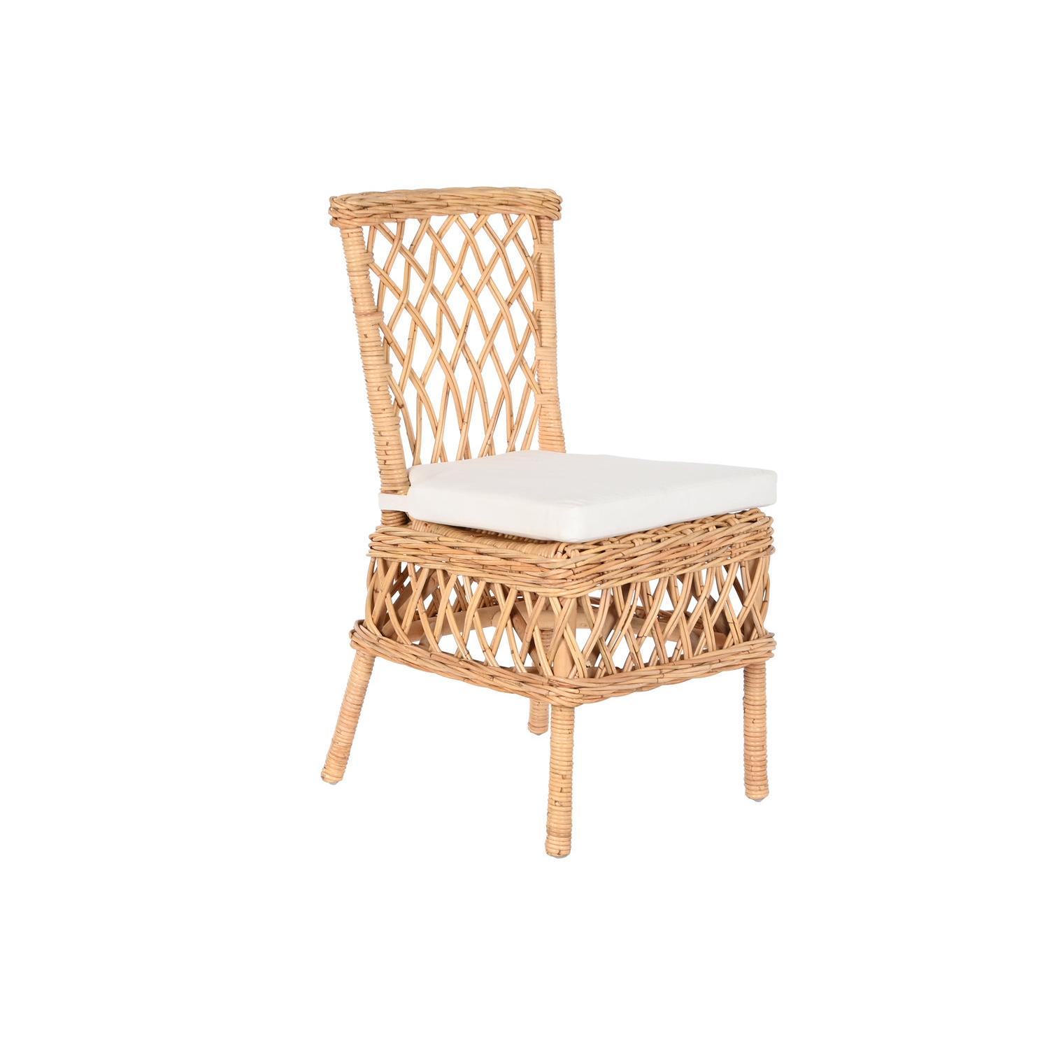 SILLA RATAN 47X58X90 CON COJIN NATURAL FIJALO MB207614