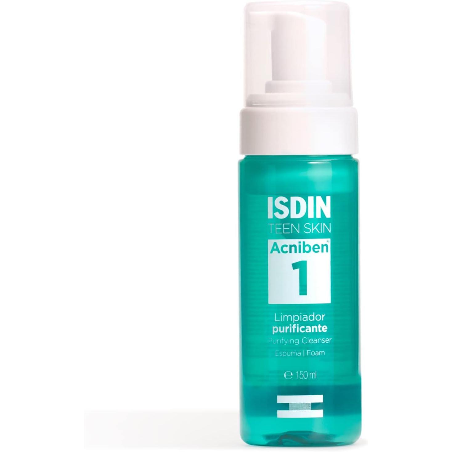 Acniben Limpiador Purificante Espuma Facial Paso 1 Regula Exceso de Sebo 150 Ml