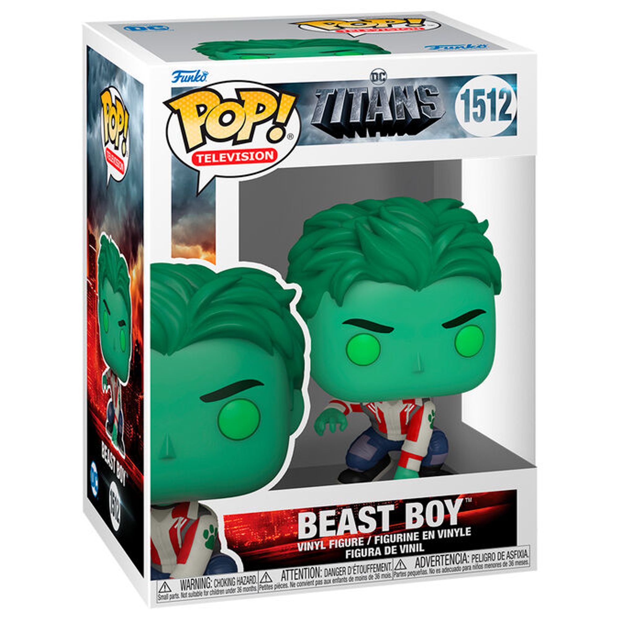 Figura Coleccionable de Beast Boy DC Titans para Fans y Coleccionistas, Muñeco de Vinilo Verde con Detalles de Traje, Ideal para Regalar o Decorar Escritorios y Vitrinas