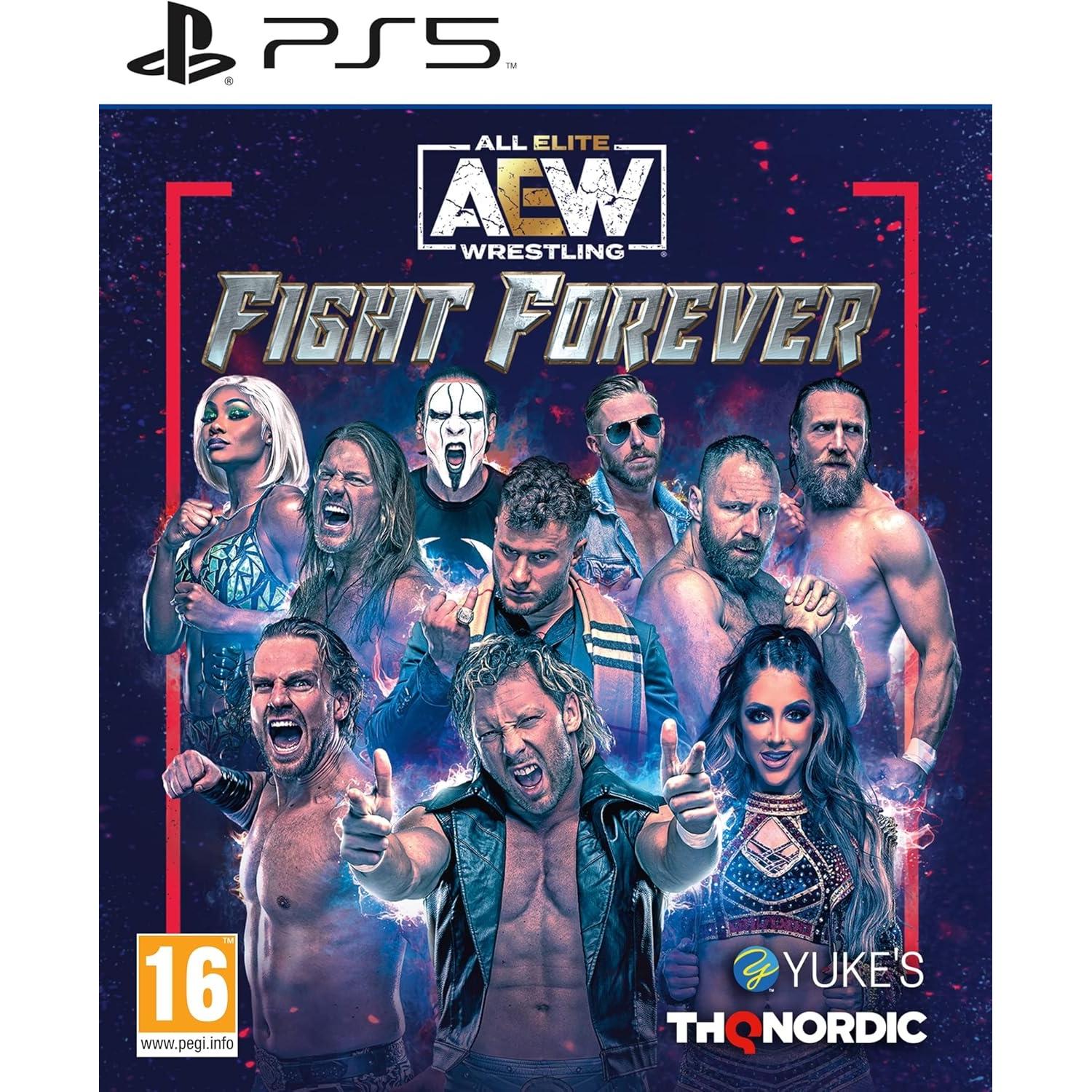 AEW: Fight Forever Juego para Consola Sony PlayStation 5 PS5, PAL ESPAÑA