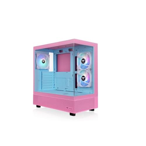 Thermaltake View 270 Plus TG ARGB | chasis de Torre Media | Bubble Pink
