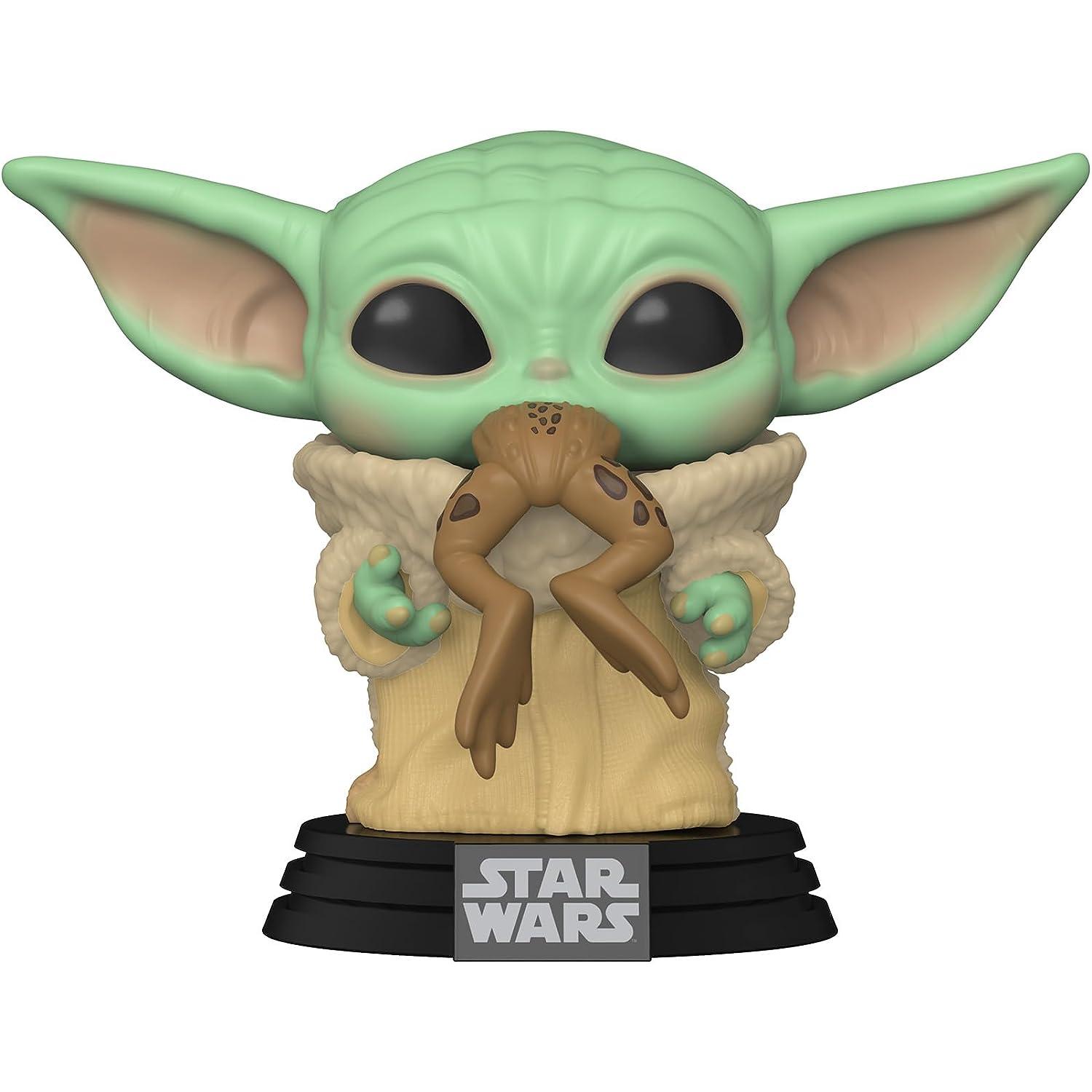 Figura Funko Pop Star Wars Mandalorian The Child With Frog