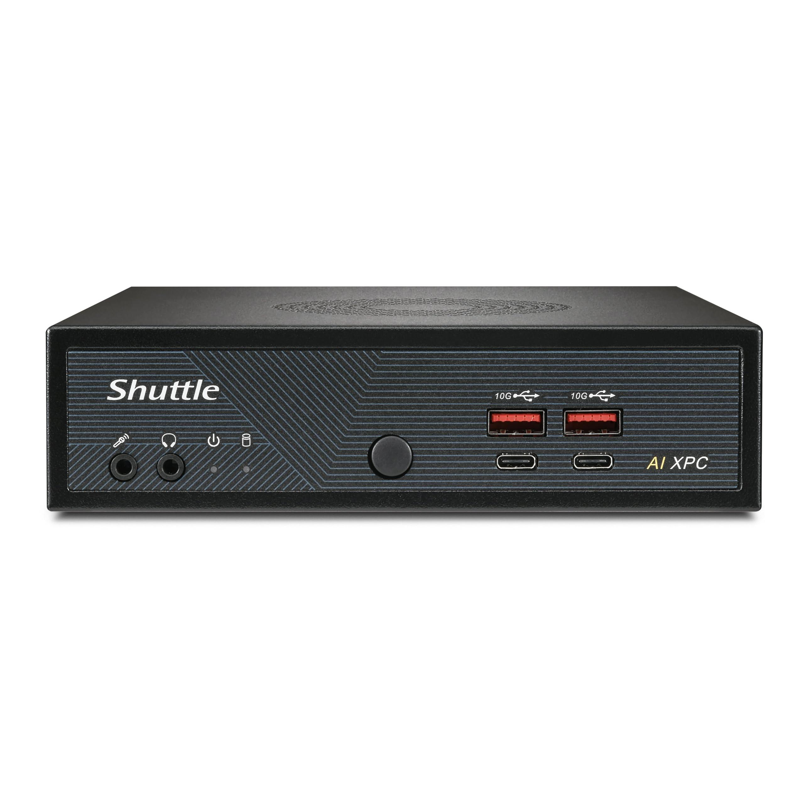 Shuttle Slim AI PC DN11H7 1,35 l tamaño PC Negro 155H Intel® SoC