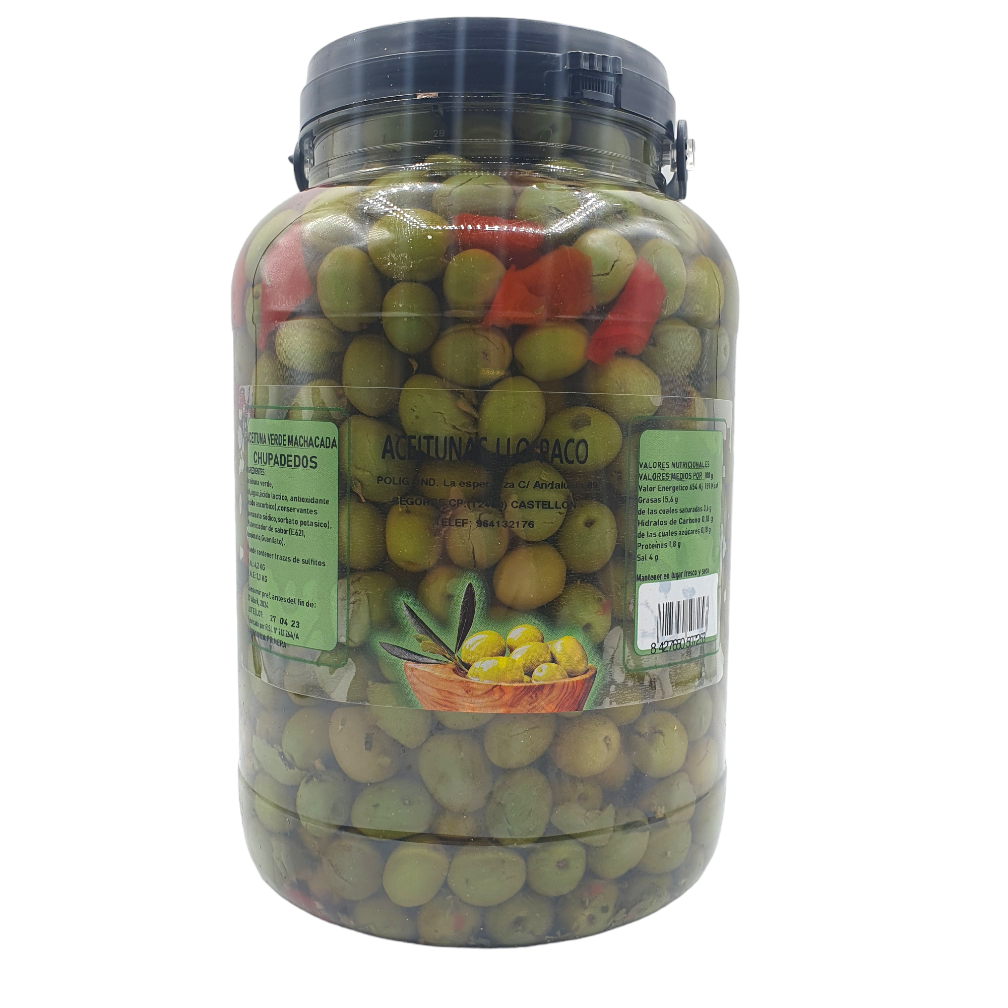Aceitunas Sevillanas 3 Kilos Llo-Paco - Surtido de Variedades