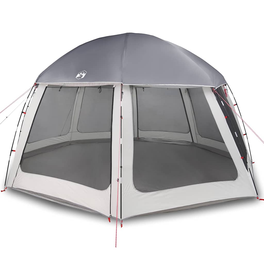vidaXL Carpa para piscina con desmontables y paredes azul 510x510 cm