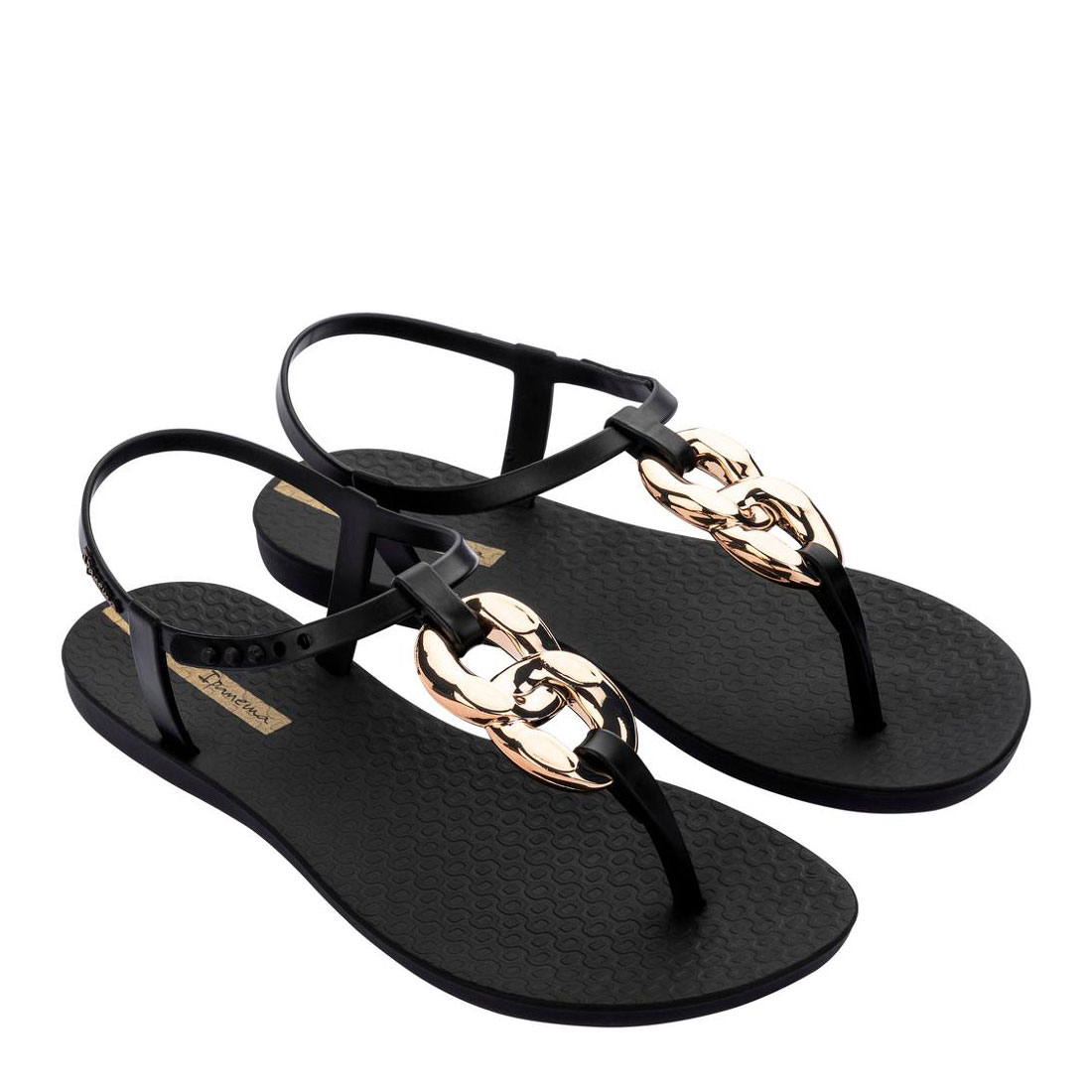 Ipanema Sandalias Negras IP 83701-BC837 , para Mujer