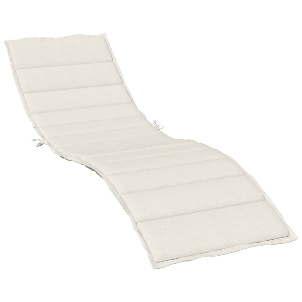 Vidaxl Cojín para Tumbona Tela 200x60x4 Cm Antracita Melange