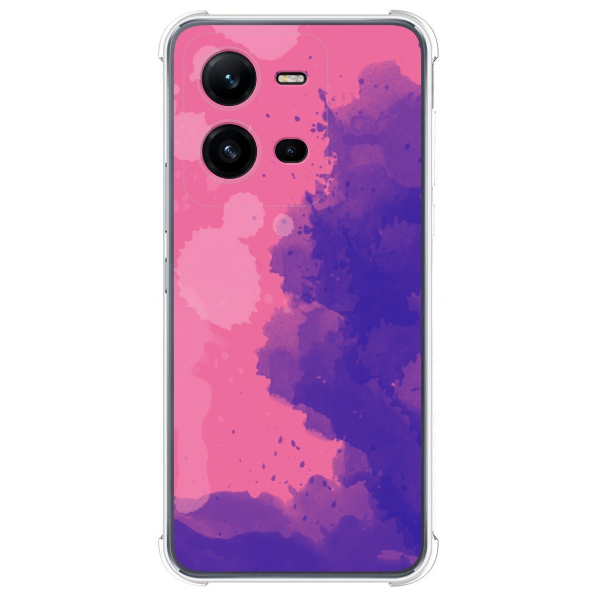 Funda Silicona Antigolpes para Vivo X80 Lite 5G diseño Acuarela 07 Dibujos