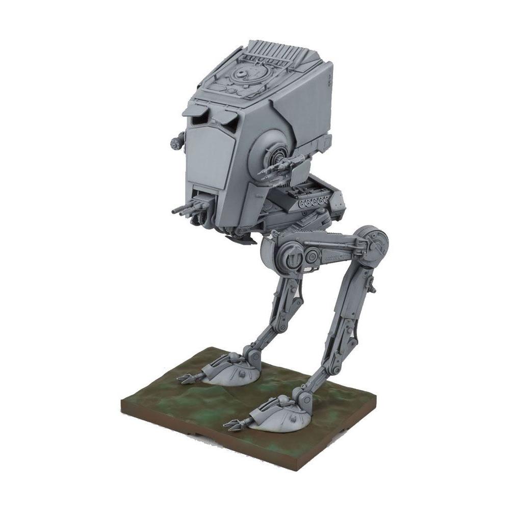 Revell GmbH 01202/1202 Revell Bandai 01202 1202 1:48 at-ST Kit de Modelo de plástico Star Wars Stormtrooper, Multicolor, 1/48