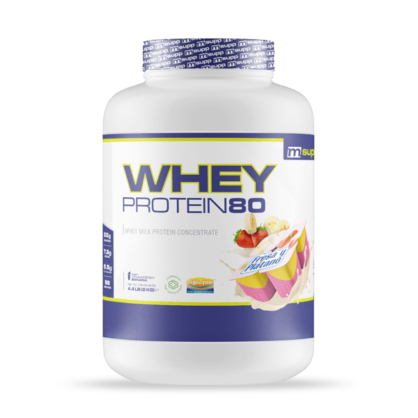 Whey Protein80 - 2 Kg de MM Supplements