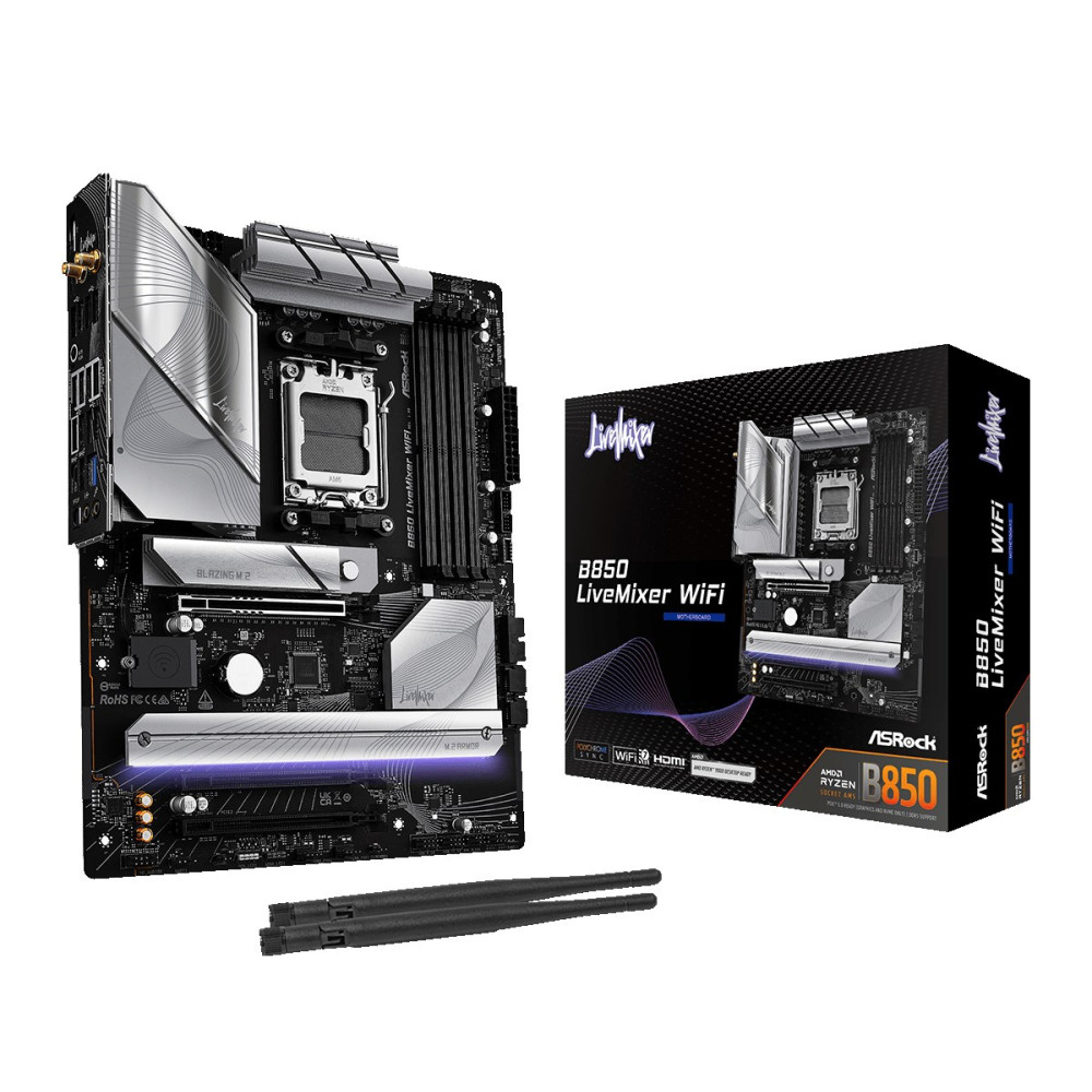 Placa base ASRock B850 LiveMixer WiFi
