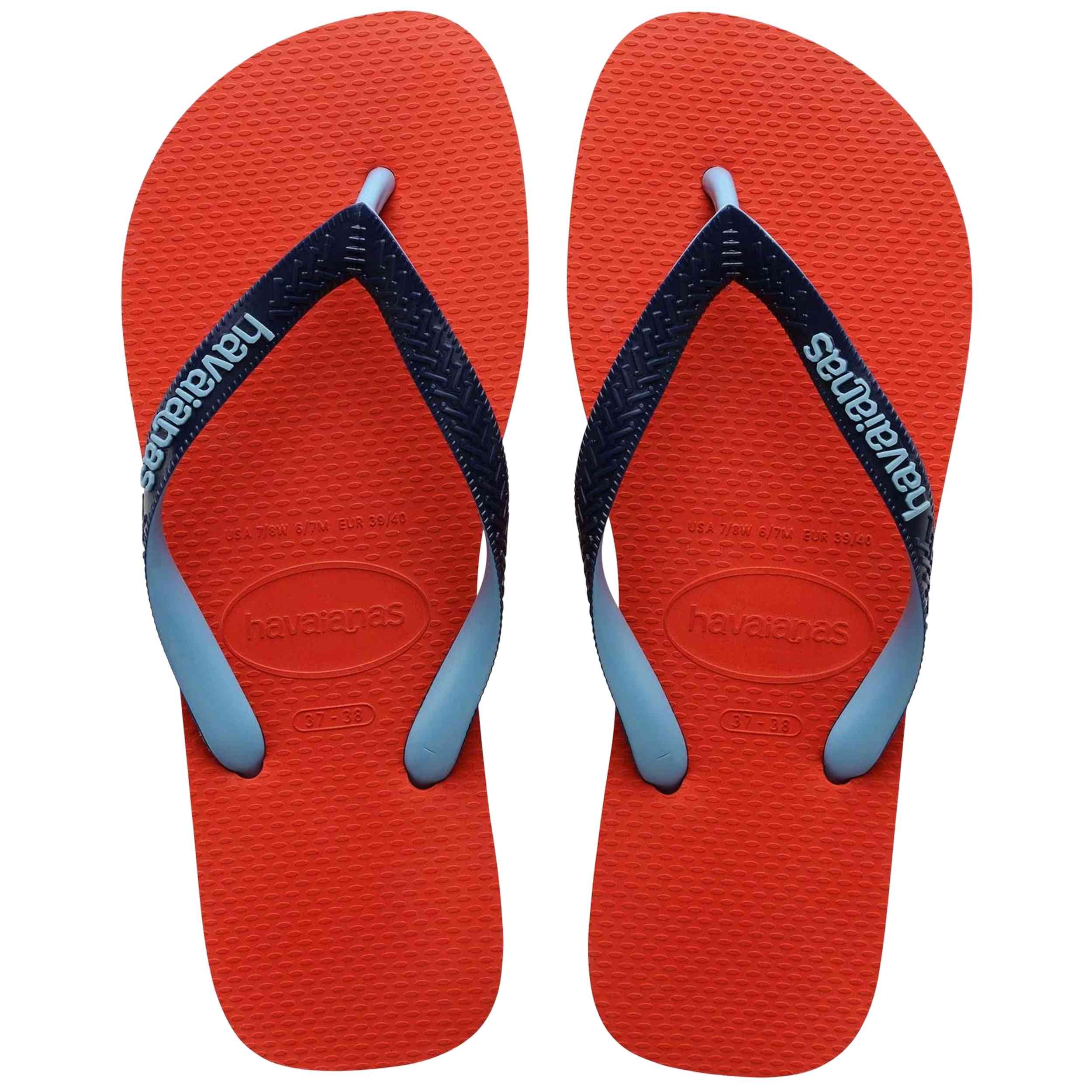 Chanclas Havaianas modelo A2424 para hombre y mujer en color Azul