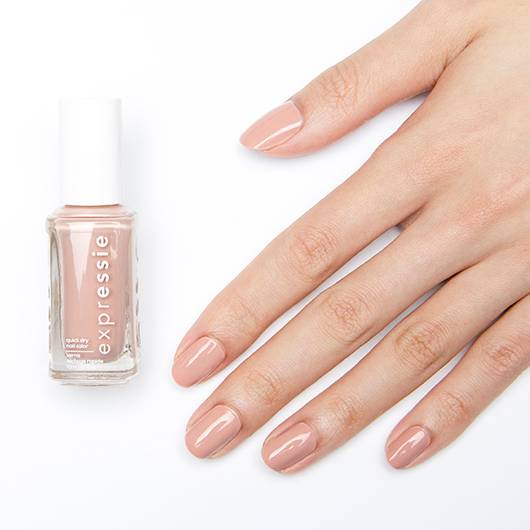 Essie Pintauñas Expressie Secado Rápido Sobre La Marcha, Tono Rosa 0 Crop Top Y Roll, 10 ml