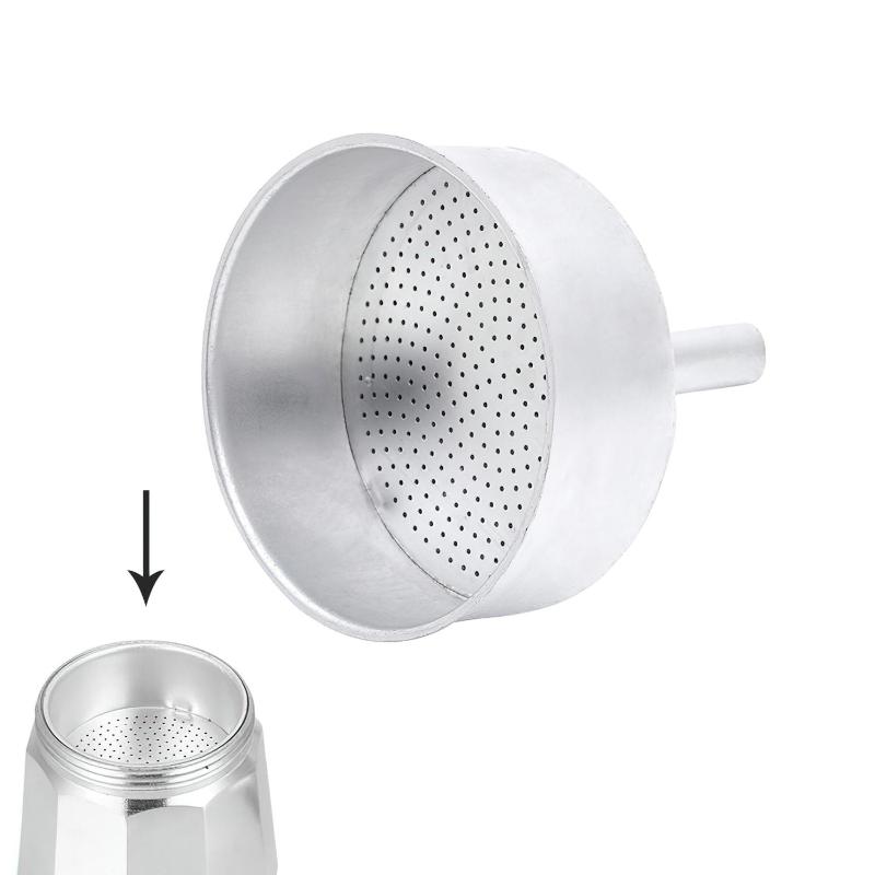 Embudo cafetera aluminio classic / inducción 9 tazas