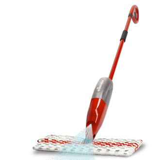 Vileda | Fregona Mopa con Spray pulverizador | 1.2 Spray Max | Friega el suela sin cubo | Botella 650ml | Todo tipo de suelos | Recambio reutilizable 100% de microfibra.