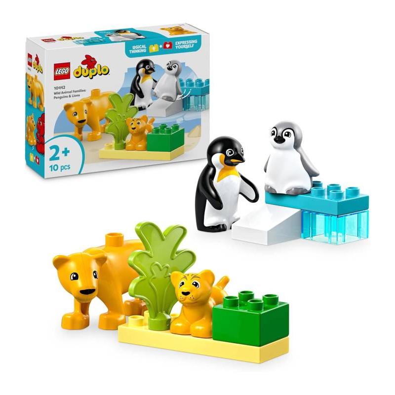 LEGO DUPLO 10442 FAMILIA DE FAUNA SALVAJE PINGÜINO